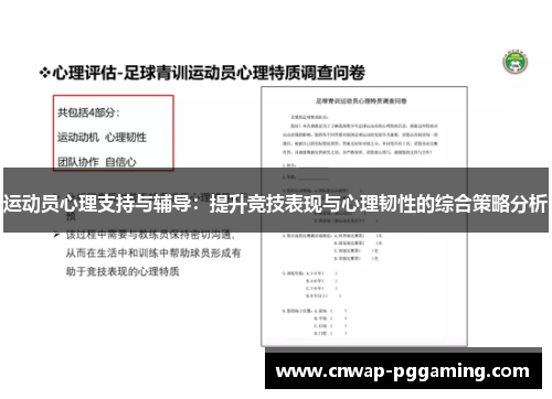 运动员心理支持与辅导：提升竞技表现与心理韧性的综合策略分析